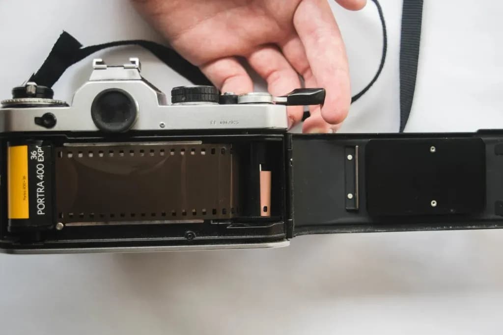 Jak prawidłowo włożyć kliszę do aparatu - instrukcja krok po kroku